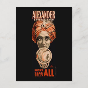 Alexander crystal seer weet dat iedereen weet wat  briefkaart