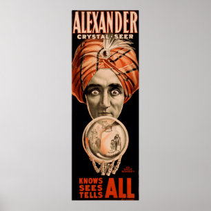 Alexander crystal seer weet dat iedereen weet wat  poster