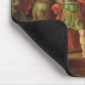 Alexander de Grote bezoekt Diogenes op Korinthe Muismat (Hoek)