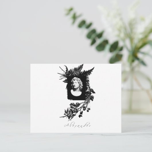alexander de grote briefkaart (Staand voorkant)