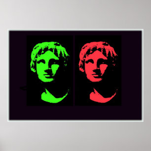 Alexander de Grote Collage Poster