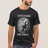 Alexander de Grote Geschiedenis Macedonië Argead T T-shirt (Voorkant)