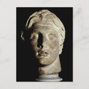 Alexander de Grote , gevonden in Pergamum Briefkaart