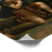 Alexander de Grote Handen over Campaspe Poster (Hoek)