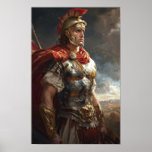 Alexander de Grote - Historisch Poster" Poster (Voorkant)