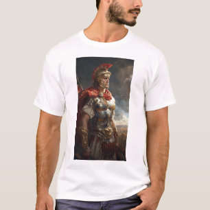 Alexander de Grote in Battle T-Shirt