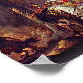 Alexander de Grote in de strijd tegen Granicus Poster (Hoek)