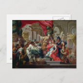 Alexander de Grote in de tempel van Jeruzalem Briefkaart (Voorkant / Achterkant)