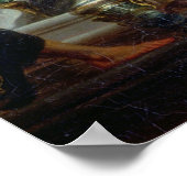 Alexander de Grote in de tempel van Jeruzalem Poster (Hoek)