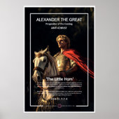 Alexander de Grote - Kleine Hoorn Poster (Voorkant)