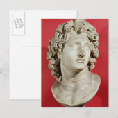 Alexander de Grote Koning van Macedonië Briefkaart (Voorkant / Achterkant)
