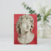 Alexander de Grote Koning van Macedonië Briefkaart (Staand voorkant)