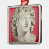 Alexander de Grote Koning van Macedonië Metalen Ornament (Links)