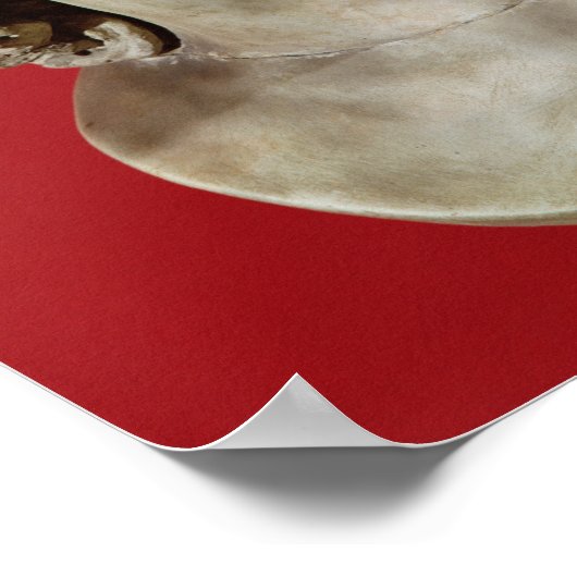 Alexander de Grote Koning van Macedonië Poster (Hoek)