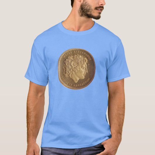 Alexander de Grote, koning van Macedoniërs T-shirt (Voorkant)