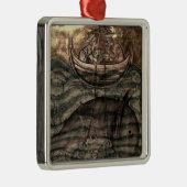 Alexander de Grote Metalen Ornament (Rechts)