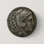 Alexander de Grote Mijn Ronde Button 5,7 Cm (Voorkant)