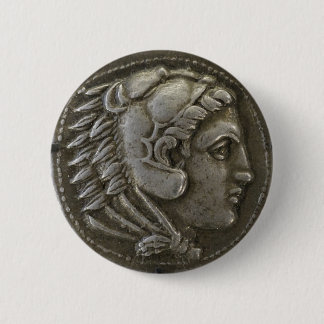 Alexander de Grote Mijn Ronde Button 5,7 Cm