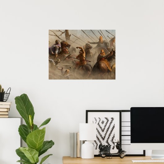 Alexander De Grote Mozaïek herinnerde Poster (Thuiskantoor)