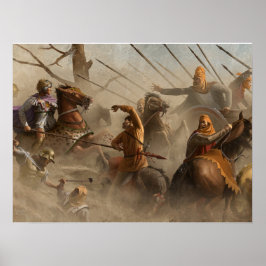 Alexander De Grote Mozaïek herinnerde Poster