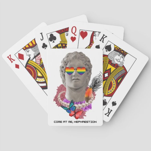 Alexander de Grote Pokerkaarten (Achterkant)