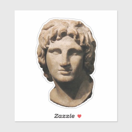 Alexander de Grote Sticker (Vel)