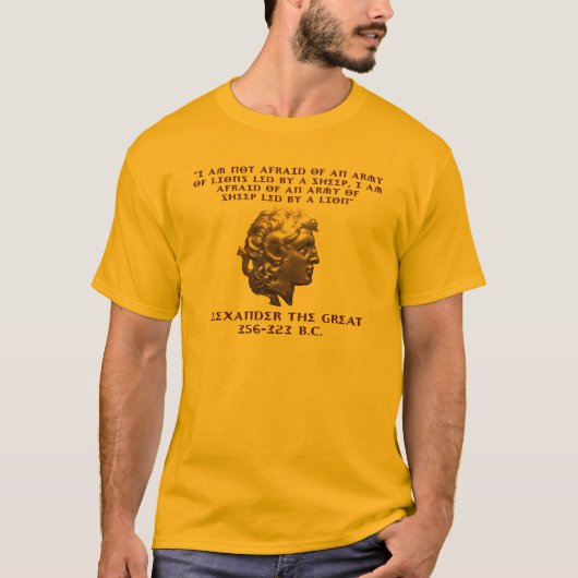 Alexander de Grote T-shirt (Voorkant)