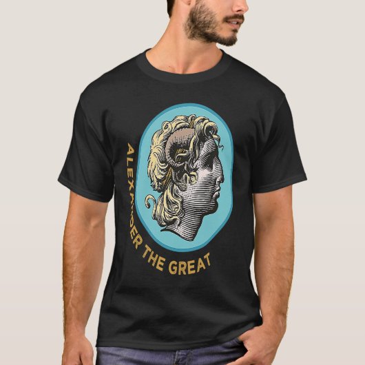 Alexander de grote t-shirt (Voorkant)