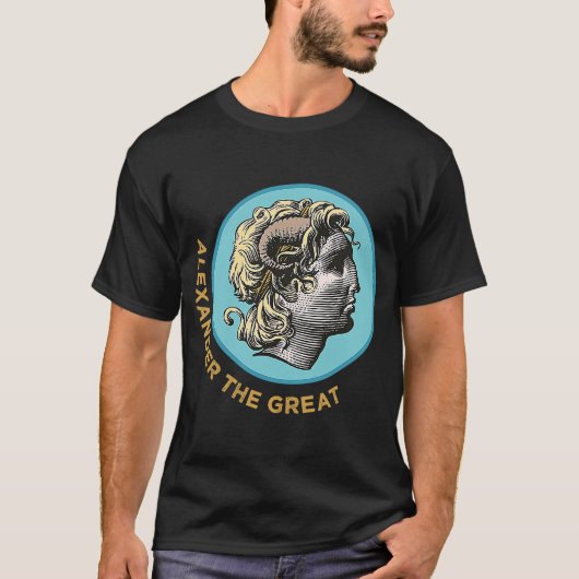 Alexander de grote t-shirt (Voorkant)