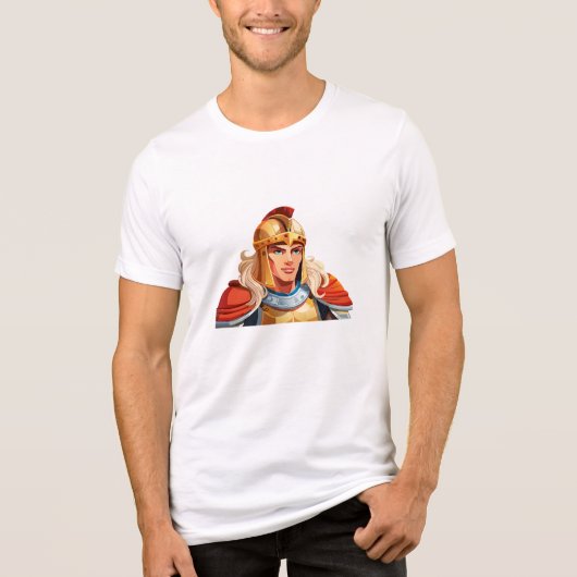 Alexander de Grote Tri-Blend Shirt (Voorkant)