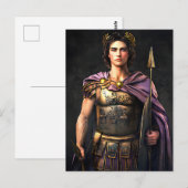 Alexander de Grote - Veroveraar van de Rijken Briefkaart (Voorkant / Achterkant)