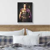 Alexander de Grote - Veroveraar van de Rijken Canvas Afdruk (Insitu (Slaapkamer))