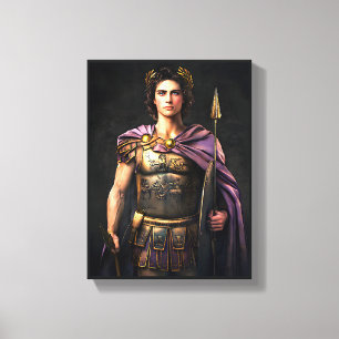 Alexander de Grote - Veroveraar van de Rijken Canvas Afdruk