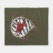 Alexander de Kardinaal Fleece Blanket Deken (Voorkant (Horizontaal))