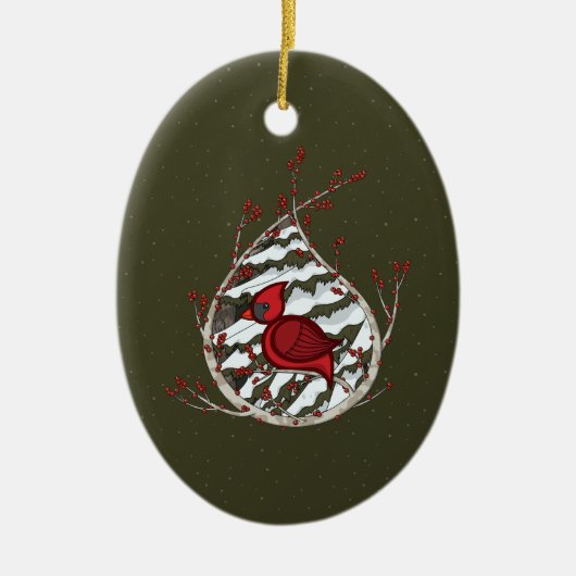 Alexander de Kardinaal Sierstuk Keramisch Ornament (Voorkant)