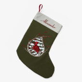 Alexander de Kardinale Aangepaste Stocking Kleine Kerstsok (Voorkant (Hangend))