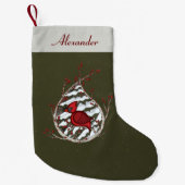 Alexander de Kardinale Aangepaste Stocking Kleine Kerstsok (Voorkant)