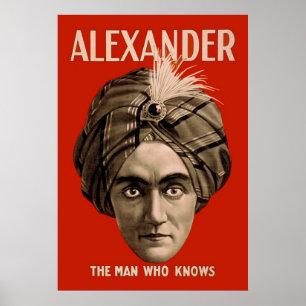 Alexander de Man die het kent Poster
