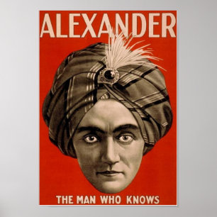 Alexander de Man die het kent Poster