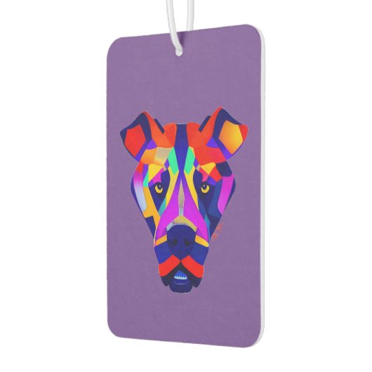 Alexander Dog paarse auto luchtverfrisser (Links)