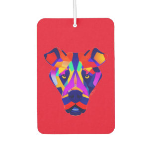 Alexander Dog rode auto luchtverfrisser