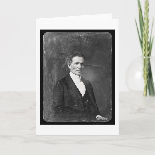 Alexander Duff Daguerreotype 1854 Kaart (Voorkant)