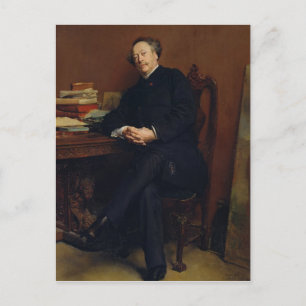 Alexander Dumas Fils 1877 Briefkaart