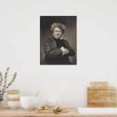 Alexander Dumas Portrait Poster (Keuken)