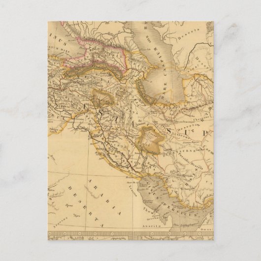 Alexander Empire Briefkaart (Voorkant)