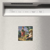 Alexander en Diogenes, 1818 (olie op canvas) Magneet (Insitu (Vaatwasser))