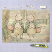 Alexander en Pigling Bland van Beatrix Potter Tissuepapier (Craft)