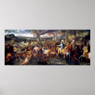 Alexander en Porus Poster