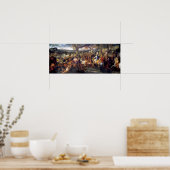 Alexander en Porus Poster (Keuken)