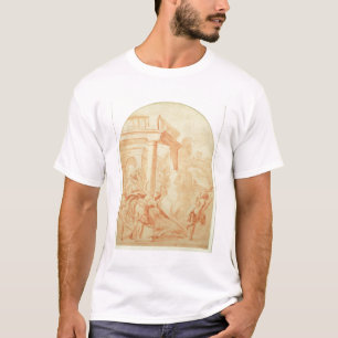 Alexander en Thais op hun dronken overstroming T-shirt